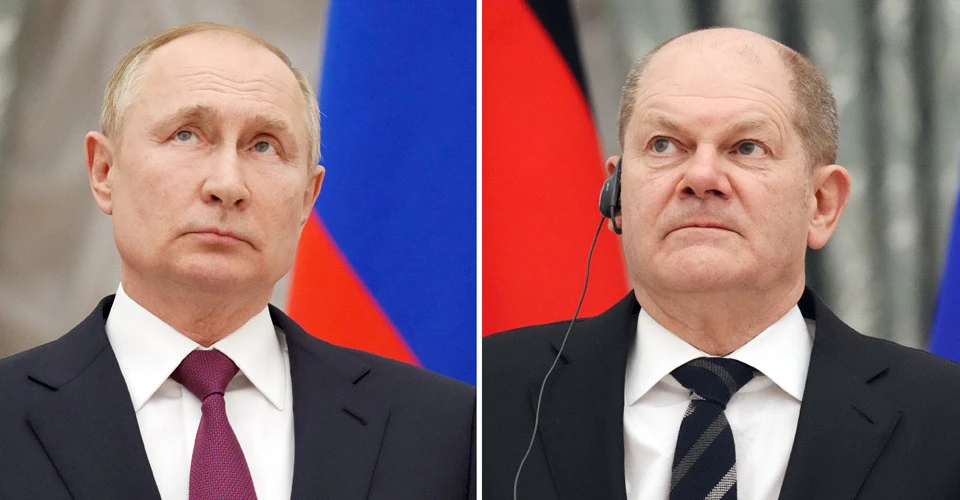 Шольц путін