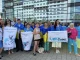 Ґрета Тунберг на українській акції у Бонні