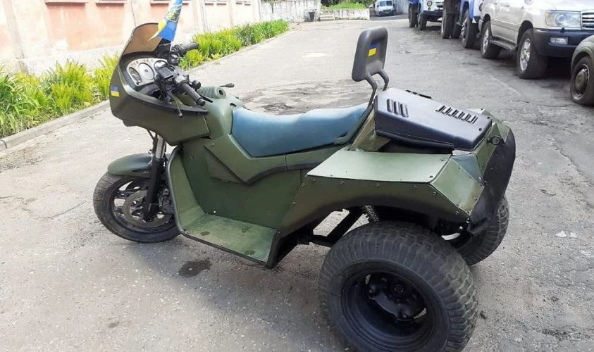 унікальний електротрицикл, львівське училище