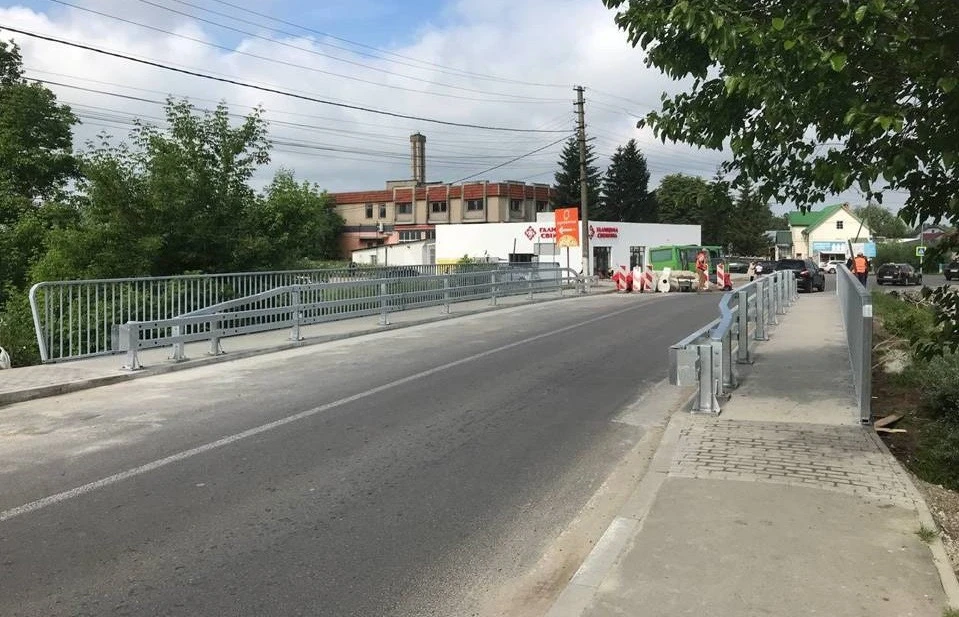 ремонт моста в Меденичах