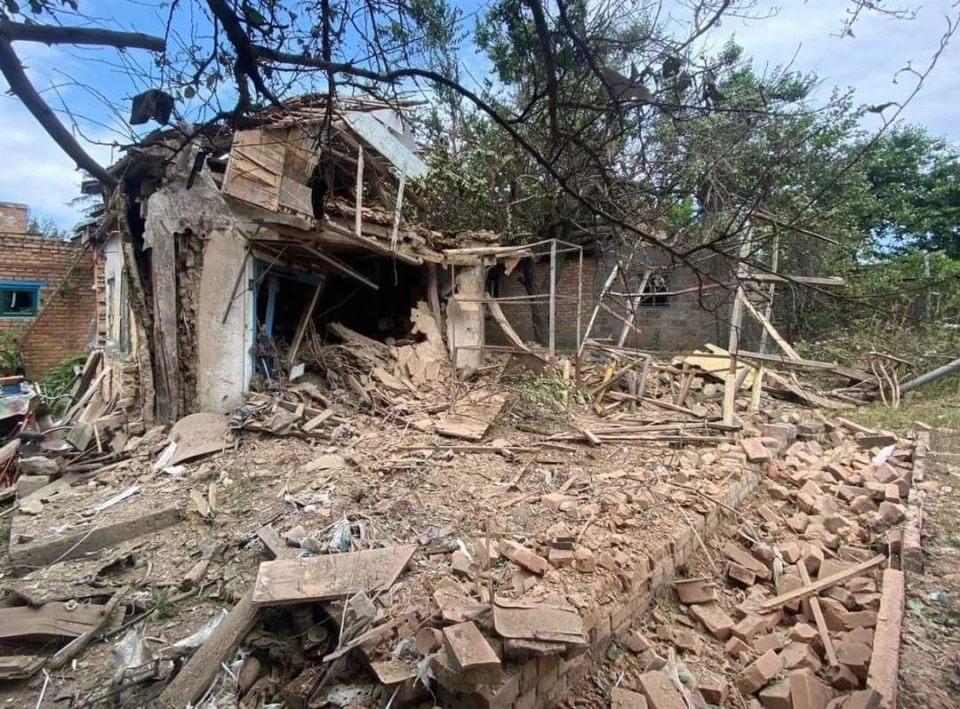 Нікополь, російський обстріл, вибух