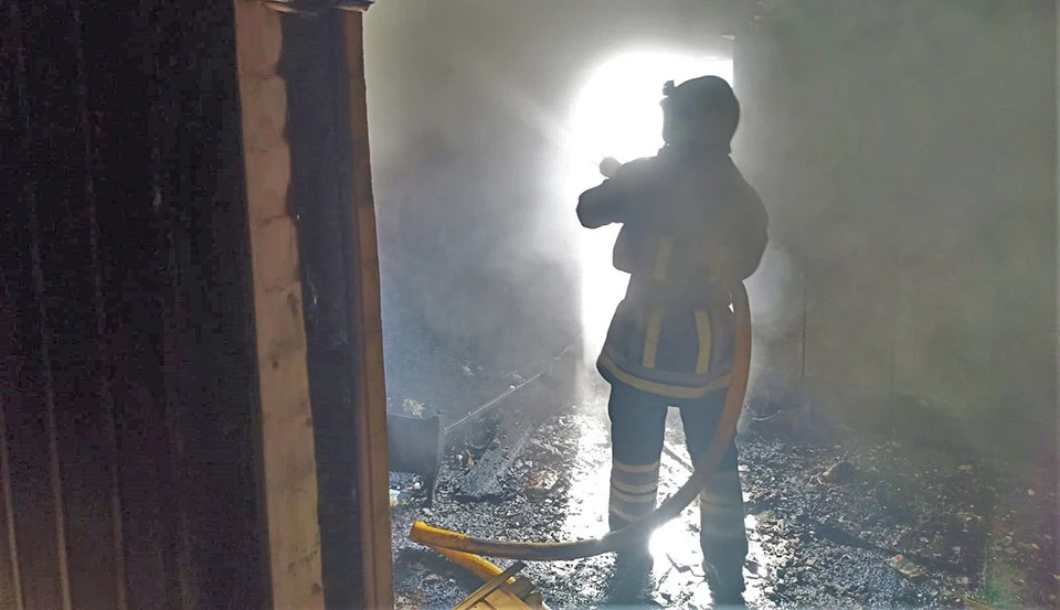 пожежа в селі Устеріки