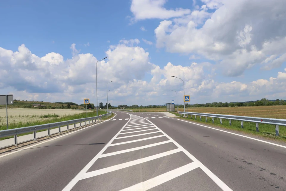 ремонт дороги, КПП Нижанковичі - Мальховіце