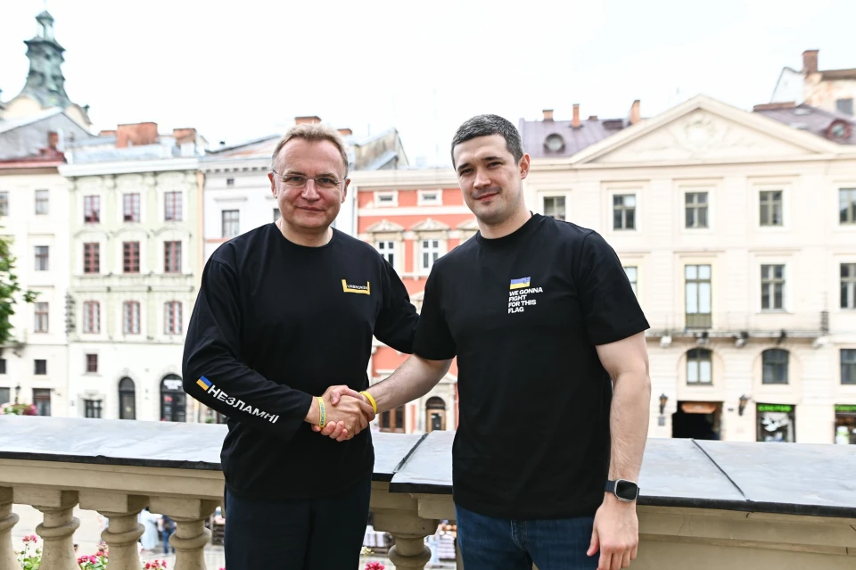 Андрій Садовий та Михайло Федоров