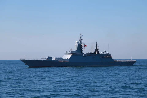 російський військовий корабель