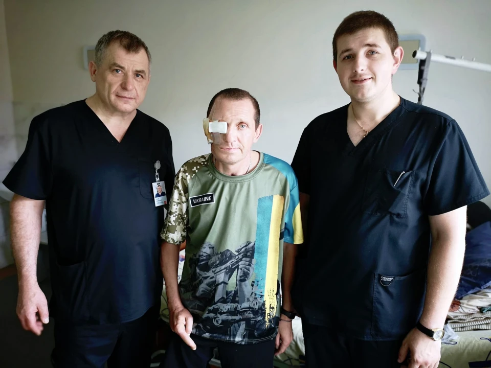 захисник, якому відновили обличчя