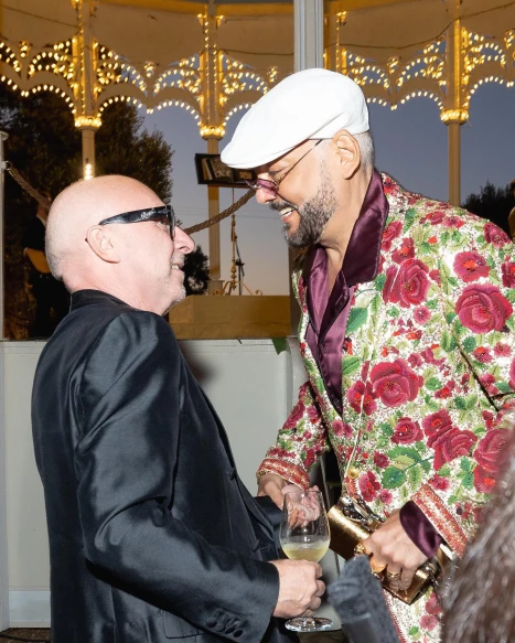 На фото: Путініст Філіп Кіркоров на вечірці Dolce&Gabbana в Італії