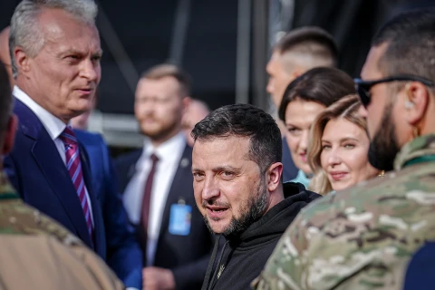 Володимир Зеленський, саміт НАТО, Вільнюс