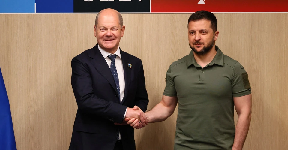 зеленський Шольц