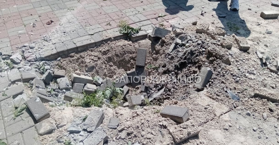 обстріл Запоріжжя