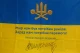 Прапор України з підписом Залужного