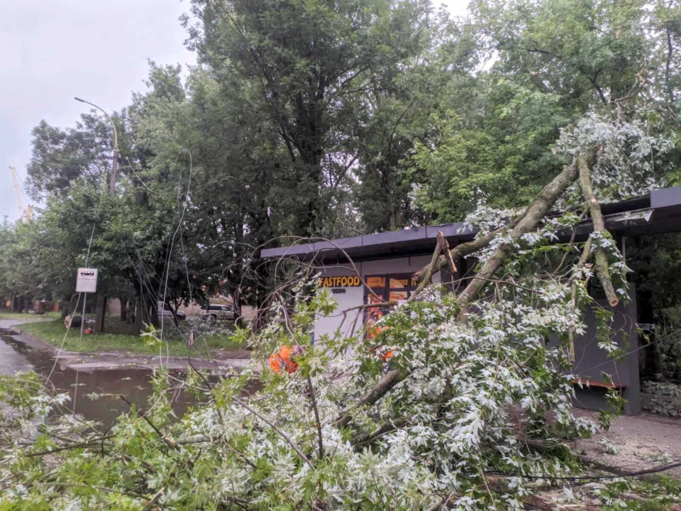 наслідки негоди в Ужгороді