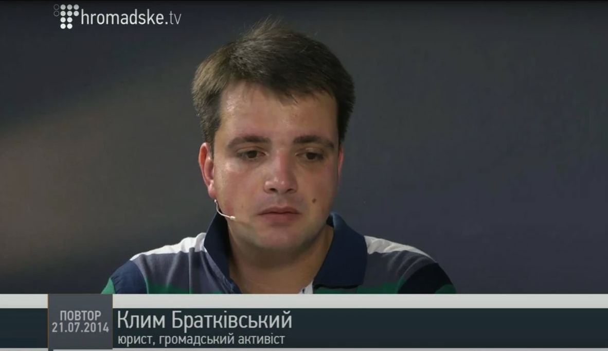 На фото: Клим Братківський зацькував Лесю Гасиджак за вагу