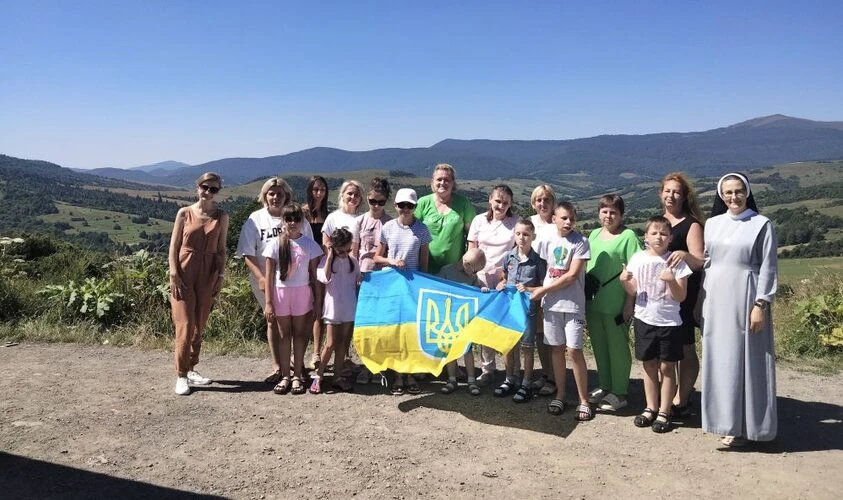 табір для незрячих дітей на закарпатті