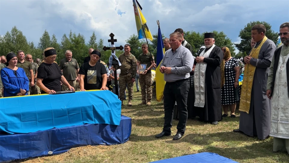 відспівування воїна на Рівненщині