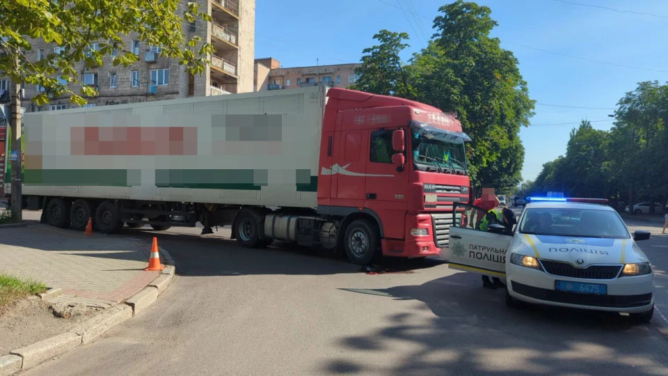 вантіжвка переїхала жінку, ДТП