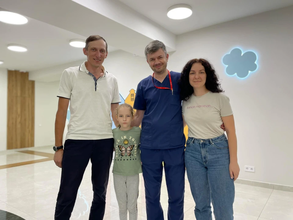 дівчинка, яку спасли львівські лікарі