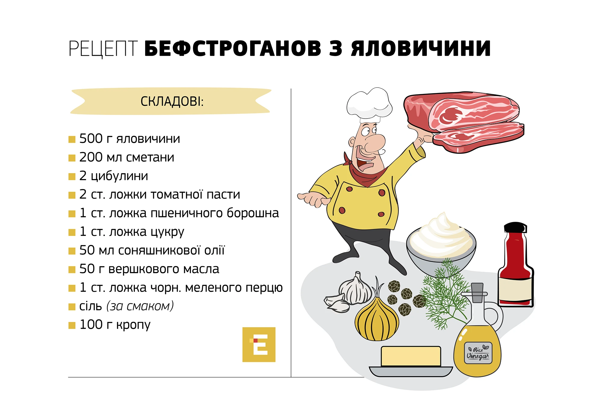 Как приготовить бефстроганов? Вашему вниманию несколько рецептов