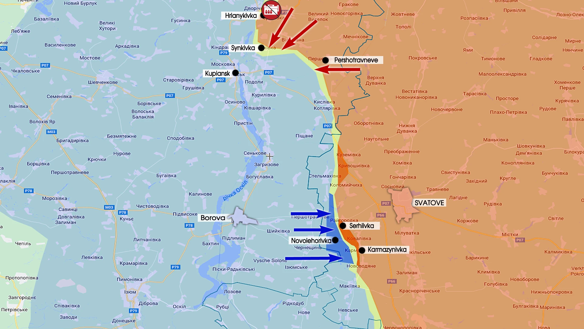 Russia’s army tries to break through Ukrainian defense and reach Kupyansk
