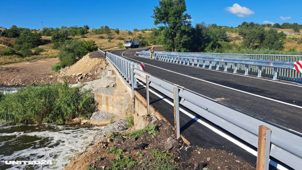 В Україні у межах ініціативи UNITED24 відбудували 16 мостів