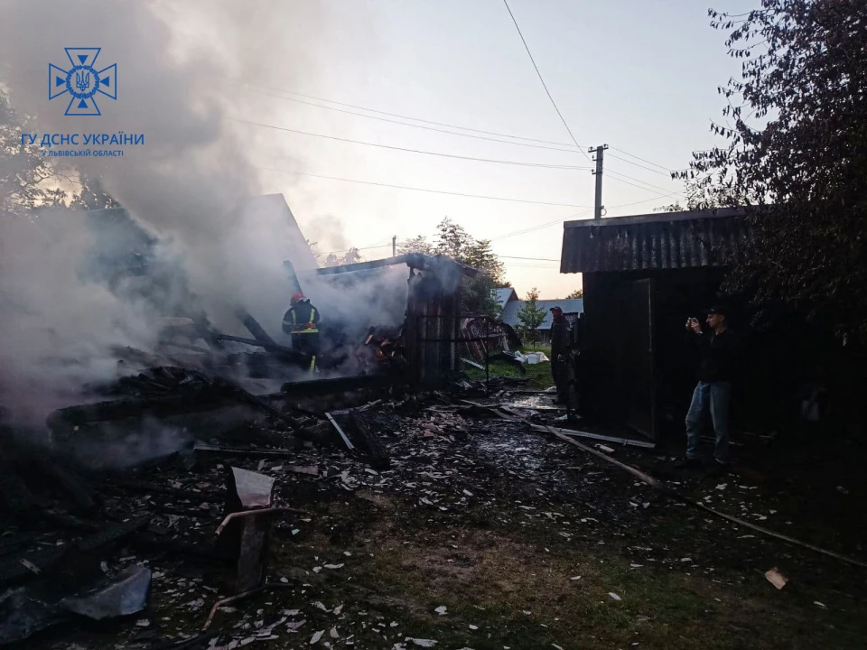 пожежа на львівщині