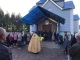 богослужіння на подвір’ї Миколаївського храму