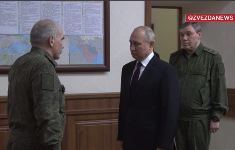 Путін, Герасимов, Росія, РФ