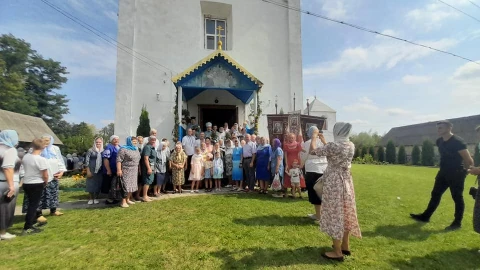Храмовий празник у селі Доротище