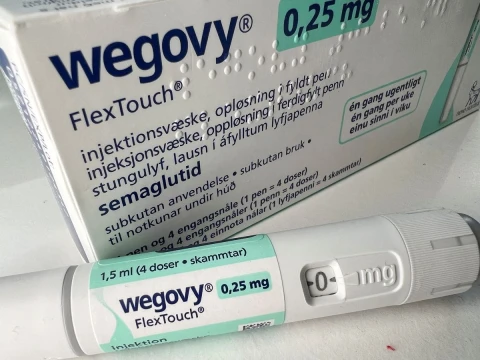 На фото: ін'єкція Novo Nordisk Wegovy