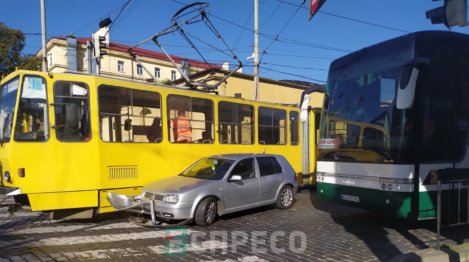 ДТП біля церкви Анни у Львові 5 вересня