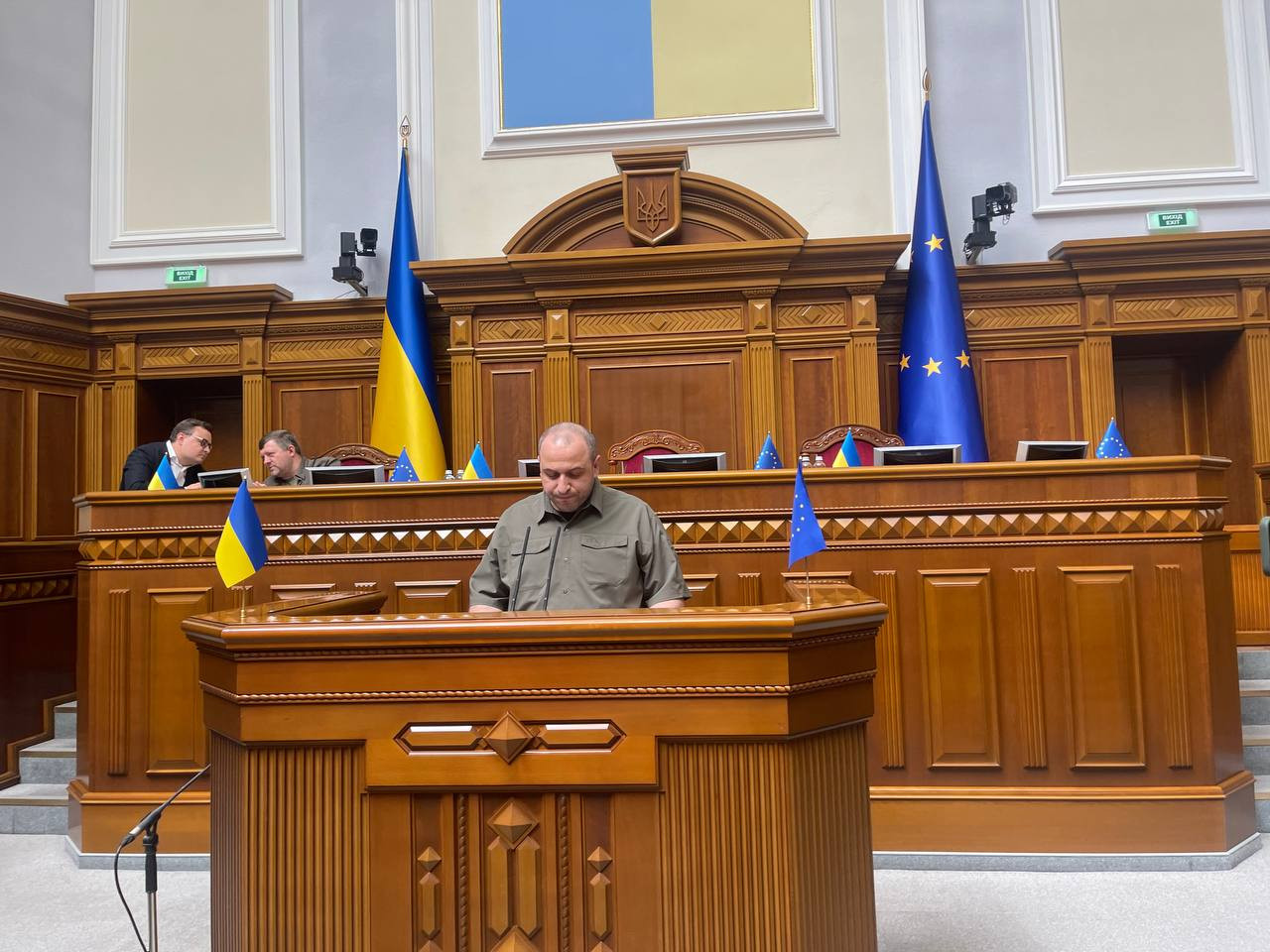 Ukraine S Parliament Approves New Defense Minister Umerov