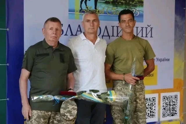 нагородженя Віктора Чернегу та Івана Кудибіна