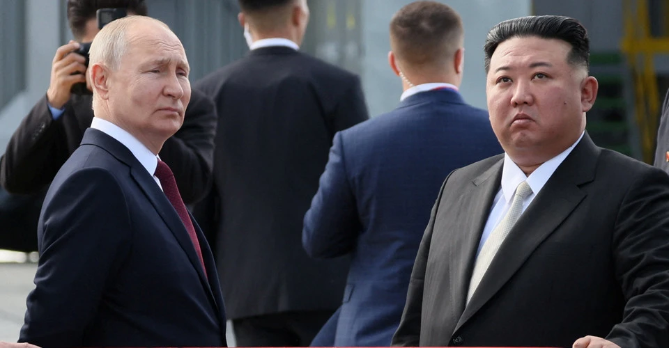 Путін та Кім Чен Ин