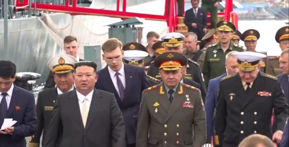 Кім Чен Ин і Сергій Шойгу
