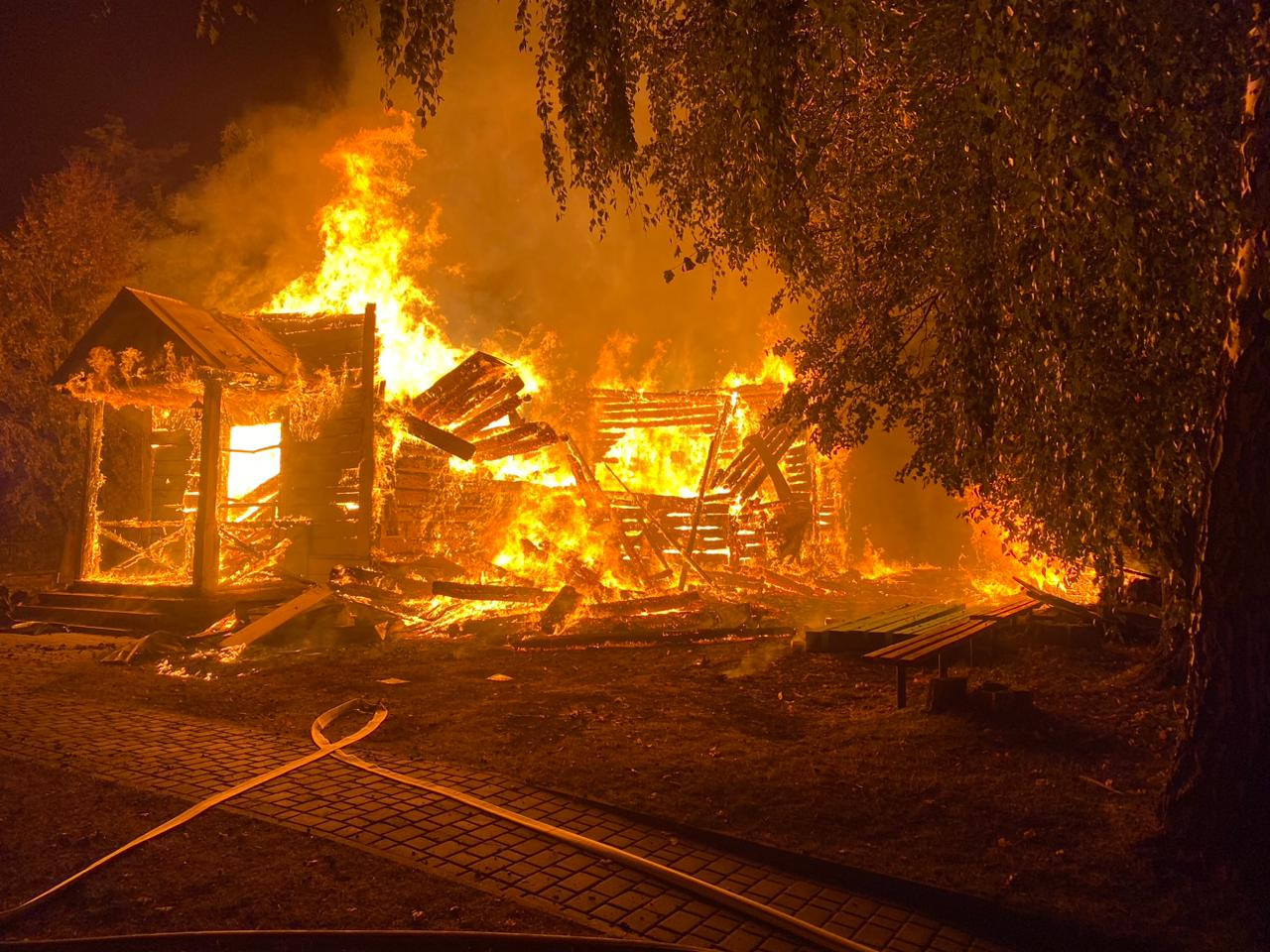пожежа у церкві