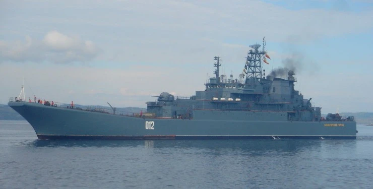 Оленегорський горняк, корабель РФ