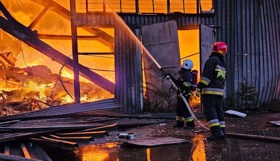 пожежа після атаки дронів у Львові, 19 вересня 2023 року