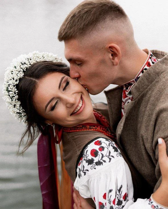 На фото: Віталій Дужик та Євгенія Мазуренко