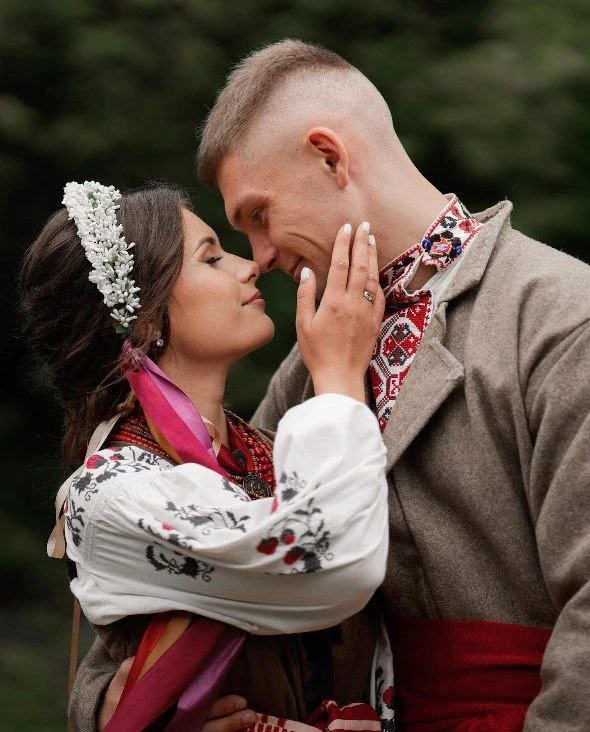 На фото: Віталій Дужик та Євгенія Мазуренко