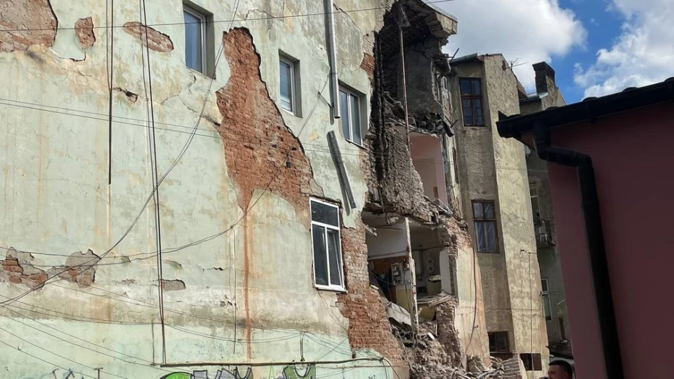 обвал будинку у Чернівцях