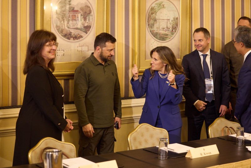 Зеленський і канадські бізнесмени