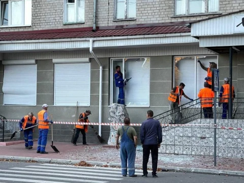 Наслідки ракетного удару по Кременчуку 22 вересня