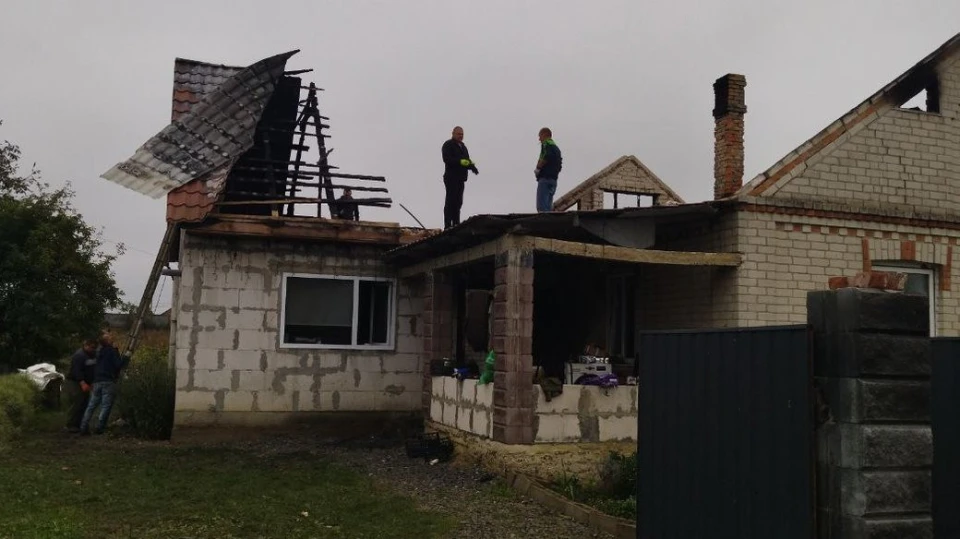у сім'ї військового з Волині згорів будинок