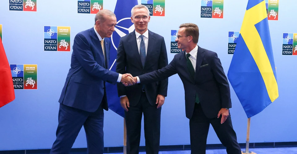 Реджеп Таїп Ердоган, Єнс Столтенберг та Ульф Крістерссон