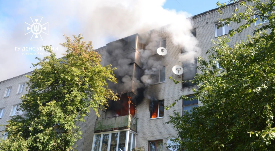 пожежа у Львові