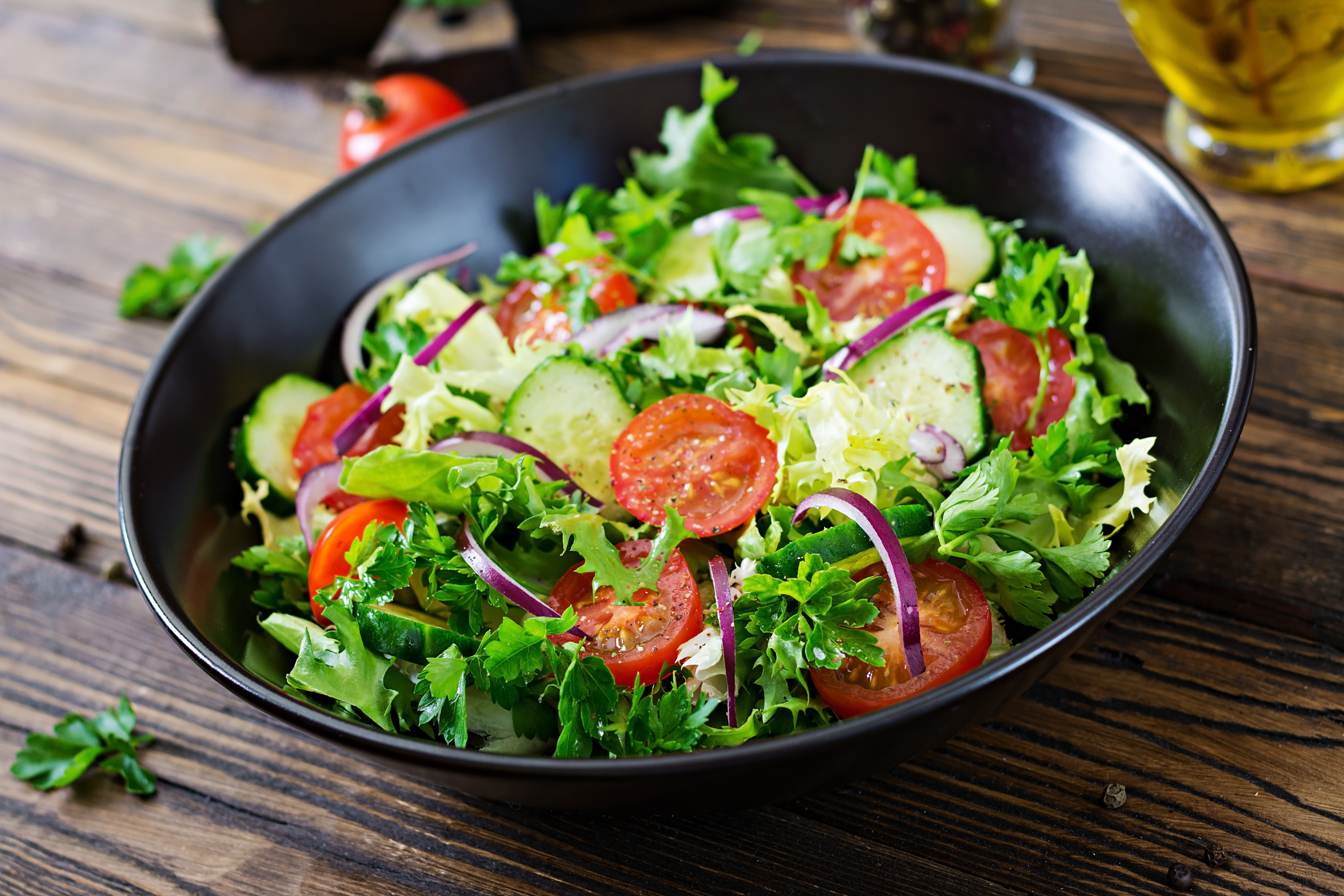 Простые салаты на каждый день. Рецепты простых и вкусных салатов на скорую руку