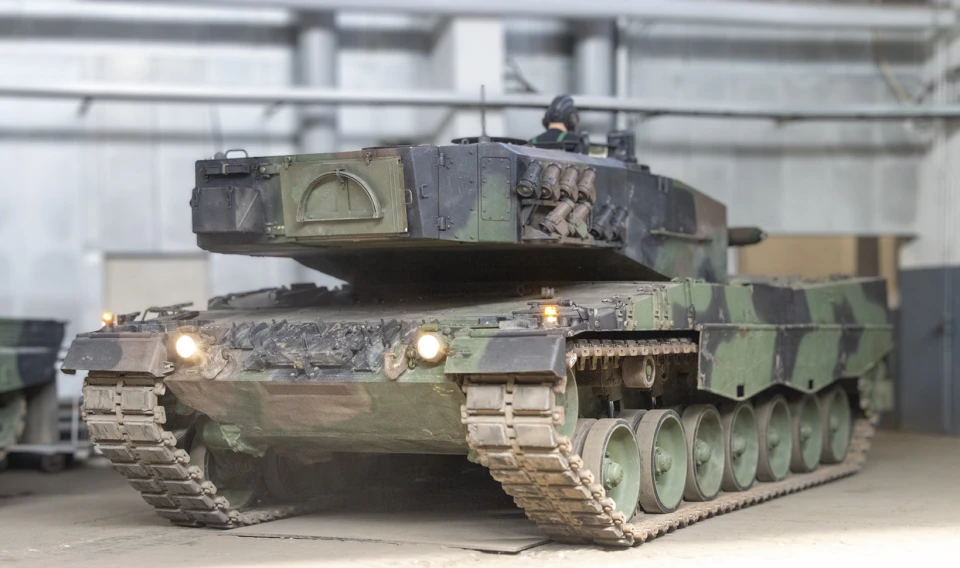На фото: танк Leopard