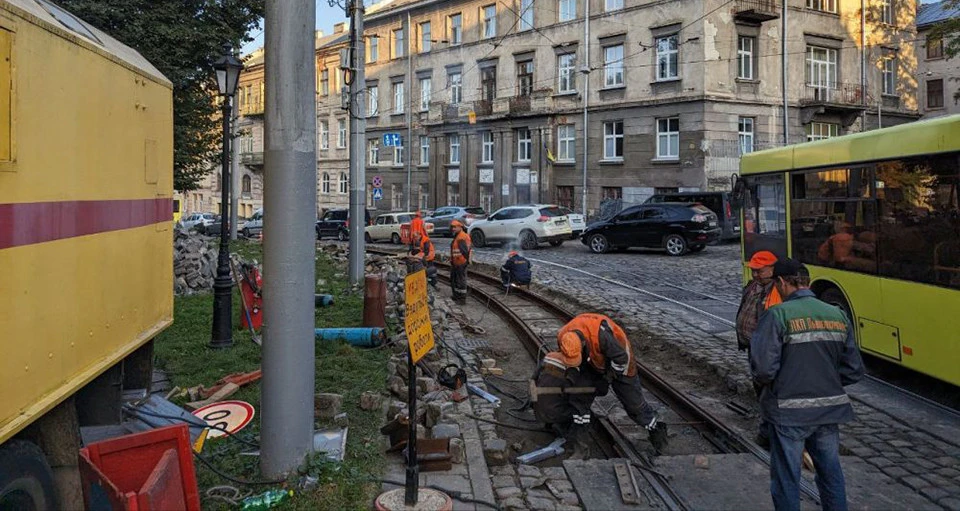 ремонт колії у Львові