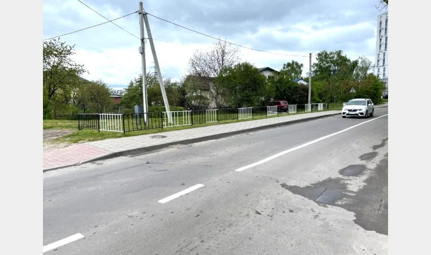 вуличне огородження, демонтаж