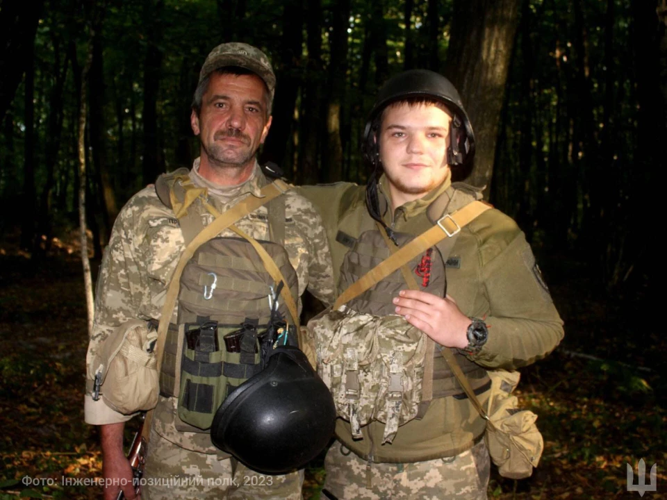 Батько та син з Рівненщини разом служать в ЗСУ